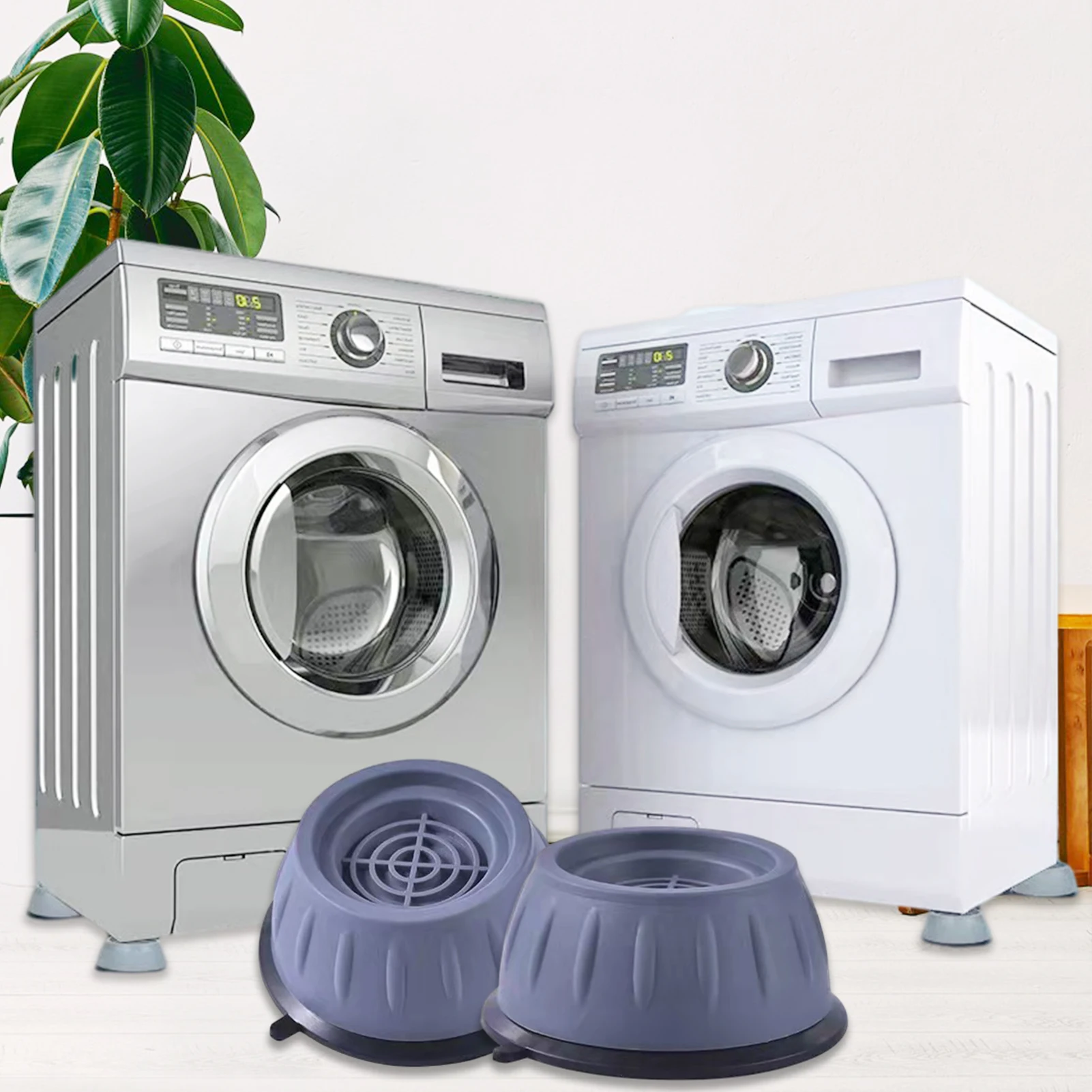 4Pcs/set Anti Vibration Feet Pads Rubber Legs Slipstop Silent Skid