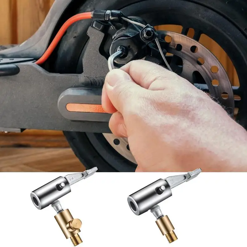 

Car Tire Air Chuck Portable Air Pump Valves Connector Clip-on Adapter Auto Tire Inflator Nozzle No Leakage Tire Chucks Adapter