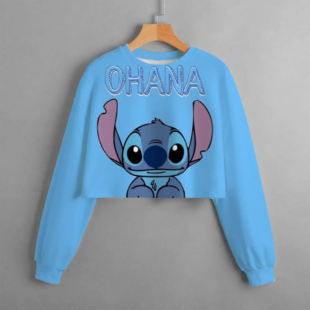 Disney Lilo & Stitch Cartoon Anime Hoodie for Boy Girl Kids 3D Print Women Clothing Coat Streetwear Men's Sweatshirt Zipper images - 6