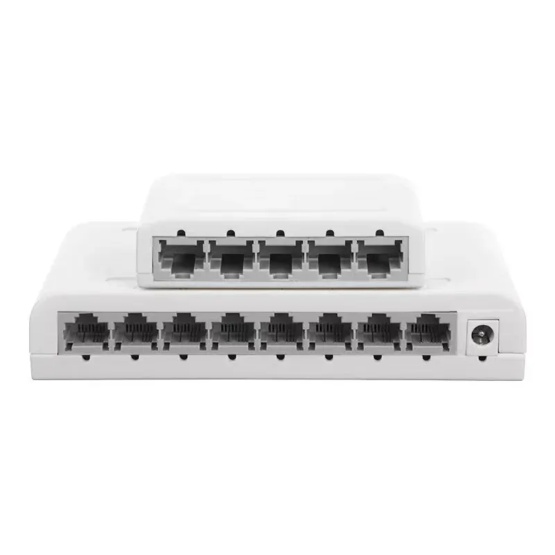 Network Switch DBIT 5 / 8 Port Gigabit Data Switch Network Hub Desktop Ethernet Splitter Plug & Play Shielded Ports Fanless Quiet Mini Portable
