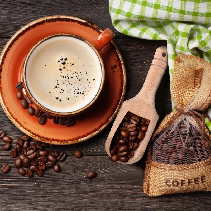 Natural Wooden Tea Scoop Coffee Spoon Small Grain Rice Scoop Kitchen Utensil Premium Wood Well Polished Curve Comfortable Handle