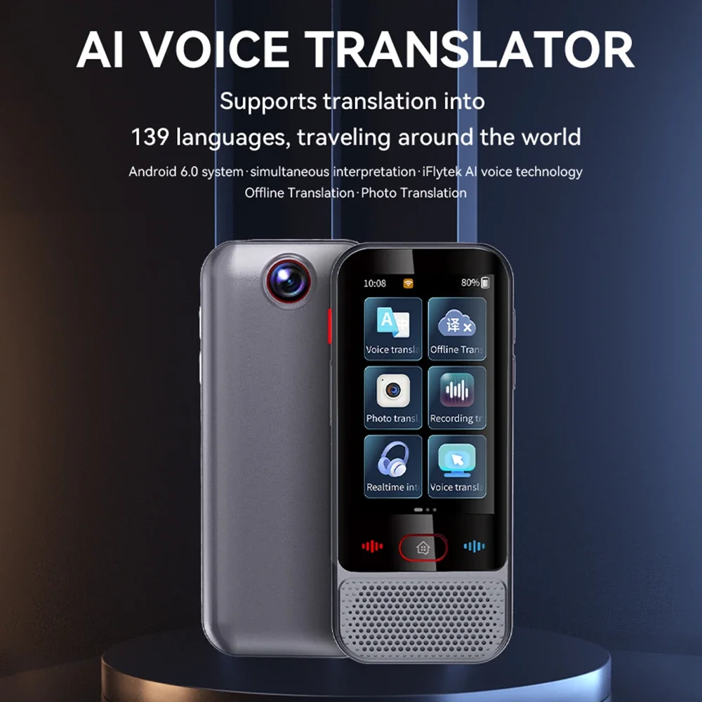 M30 Translator Bluetooth multi-language voice Offline translation Scan photo text translation travel abroad translator