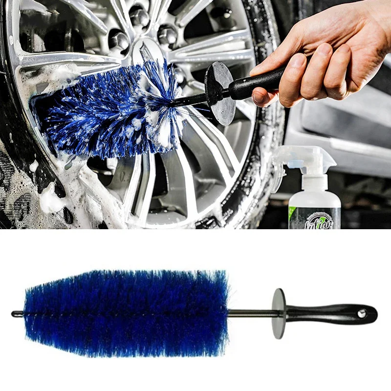 Tire Cleaning Brush Tool for Truck Motor Engine Grille Auto Detailing