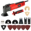 SHALL Oscillating Tool 4.0A Oscillating Multitool Kit with 5° Oscillation Angle 34Pcs with Saw Accessories and Carry Bag 1