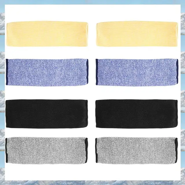 2025 New-4 Pair Cut And Burn Resistant Sleeves Arm Protection Sleeves Forearm Protectors For Thin Skin And Bruising 30Cm 2