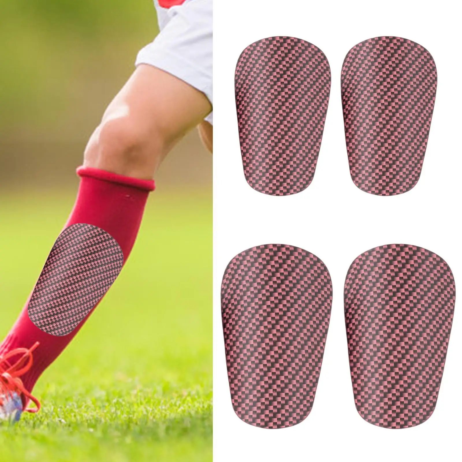 2Pcs Mini Soccer Shin Guards Outdoor Accessories Small Sports Comfortable Protective Equipment Football Training Guards for Kids