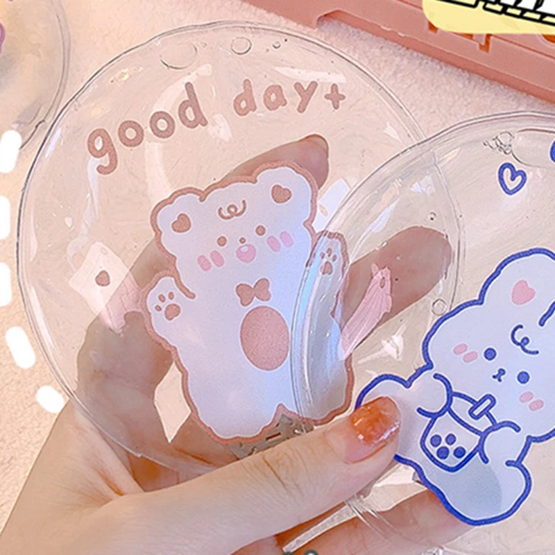 1pc Mini Winter Reusable Gel Hand Warmer Cute Cartoon Instant Self Heating Pack Mini Winter