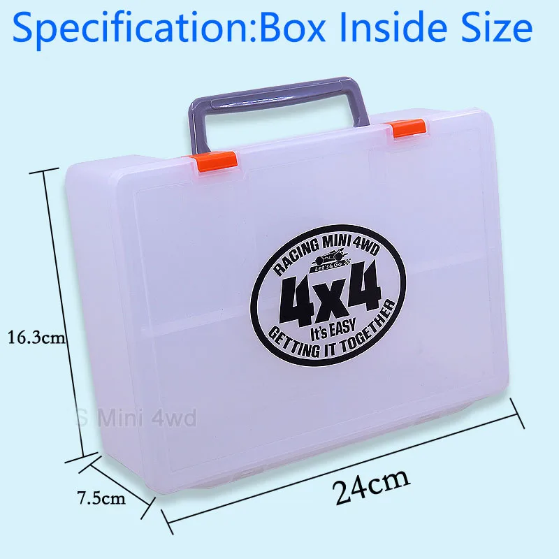 Tamiya Easy To Carry Handy Toolbox Storage Box Portable Case Boxes  Accessories for 1/32 Scale Mini 4WD Car Model and Parts - AliExpress