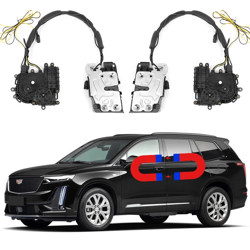 

For Cadillac XT6 Electric suction door refitted automatic locks Car Intelligence Soft Close accessory tools Electronic lock