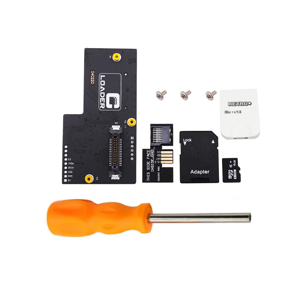 

Replacement For GC Loader Lite SD2SP2 Adapter TF Card Reader For NGC For GameCube Console(DOL-001/DOL-101)