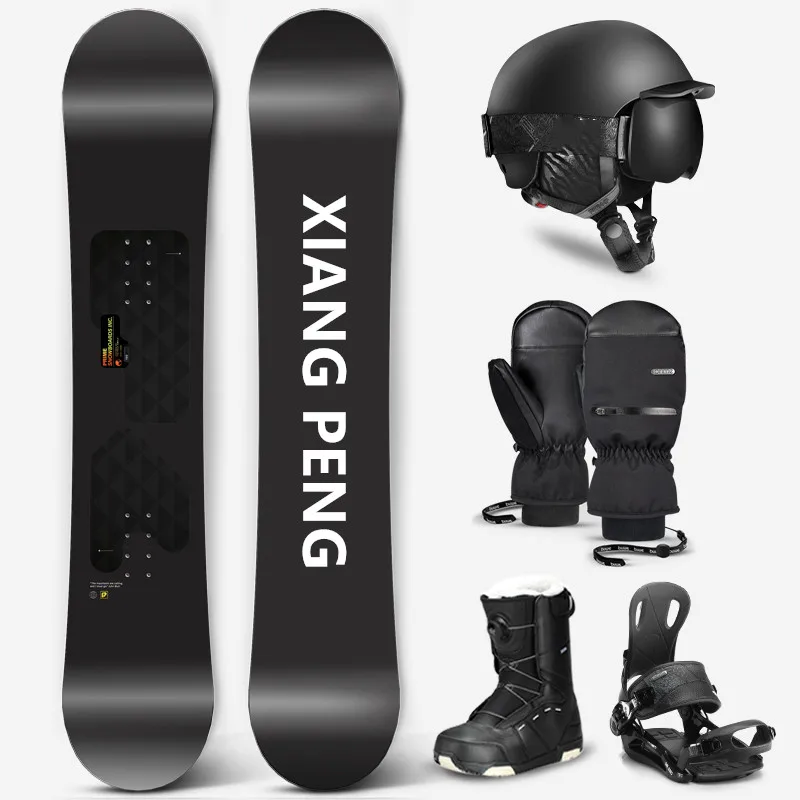 

Wholesale Snowboard Game Winter Sport Customized Wood Box Snowboarding Set
