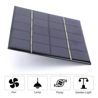 Chargeur de panneau solaire portable, cellules photovoltaïques pour lumière solaire, batterie 3.7V, chargeur de téléphone 3-5V, 3W, 5V 6