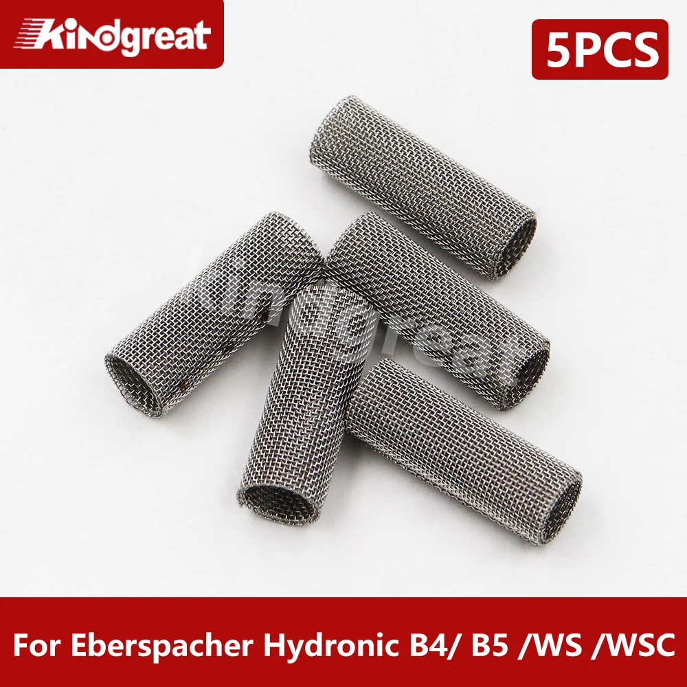 5PCS FeCrAl 24mm Long Parking Heater Glow Plug Strainer Screen 52990102 For Eberspacher Hydronic B4/ B5 /WS /WSC