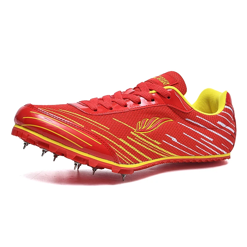 Speed Track and Field Event Spike Shoes Short Runs Long Jump Training Shoes Test Professional 7 Spikes Sprint Sneakers