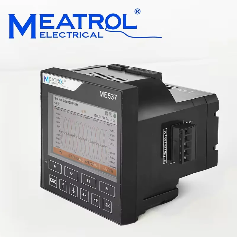 MEATROL ME537 Multifunction Power Analyzer & Energy Meter with Data Storage