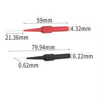 10PCS 30V Car Tip Probes Diagnostic Tools Multimeter Test Leads Extention Back Piercing Needle Tip Probes Auto Kit Machine 0.7MM - Image 2