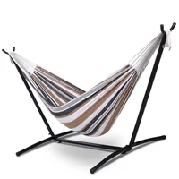 BOUSSAC Portable Double Hammock with Stand Included, Hammock Chair Swing, Swing Hanging Chair,swing 1