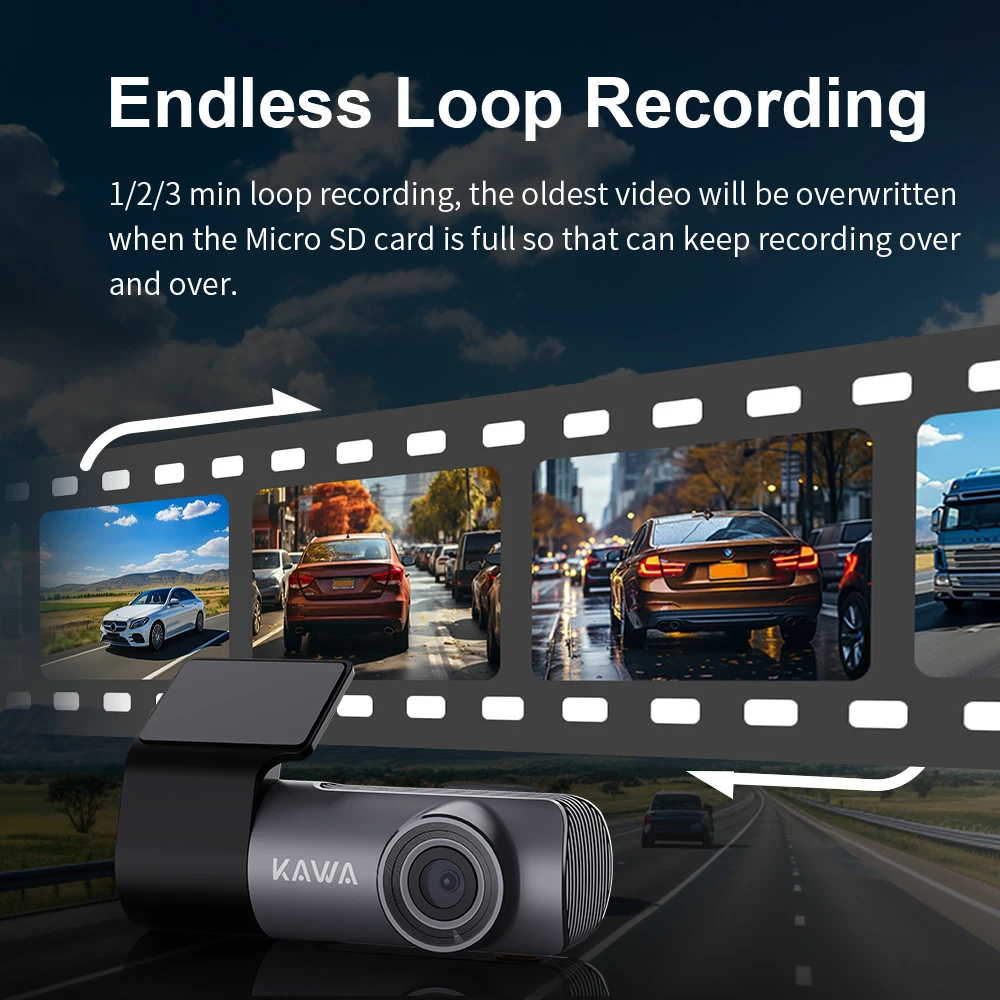 ڵ DVR    ī޶, KAWA D5   ȭ, EN,RU,FR,JP  , WiFi  , 2K  ķ