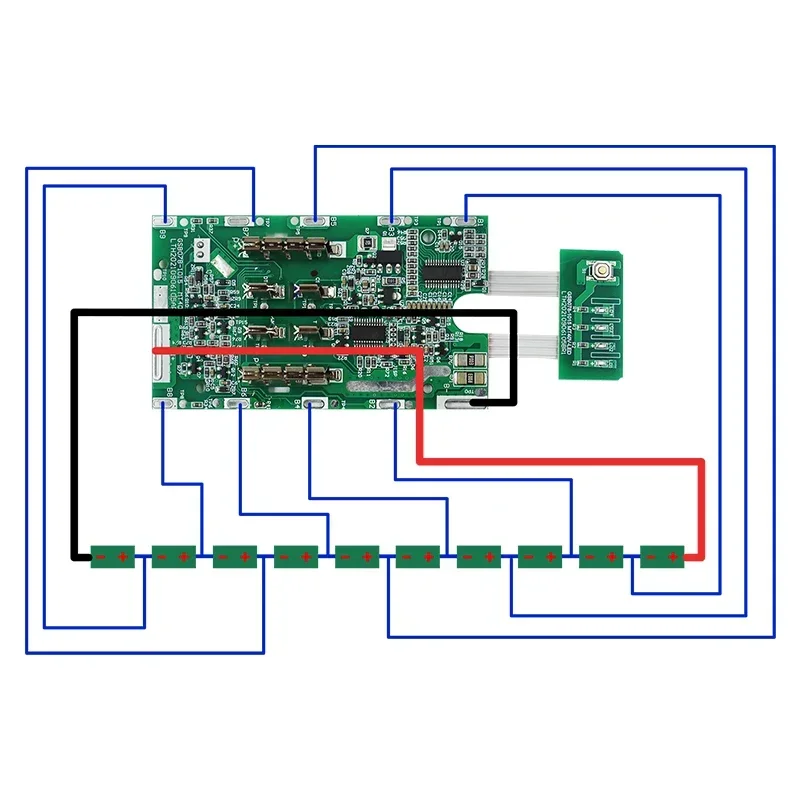 리튬 이온 배터리 케이스, PCBA 보호 회로 기판 쉘 박스, MAKITA 40V 리튬 배터리 BL4025 하우징, 10*18650 BL4040