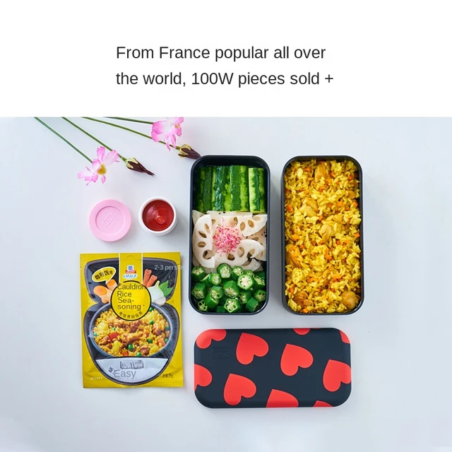 France Monbento Lunch-box Japanese Lunch Box Microwave Oven Office Workers  Heat Preservation Separate Fat Reducing Bodybuilding - AliExpress