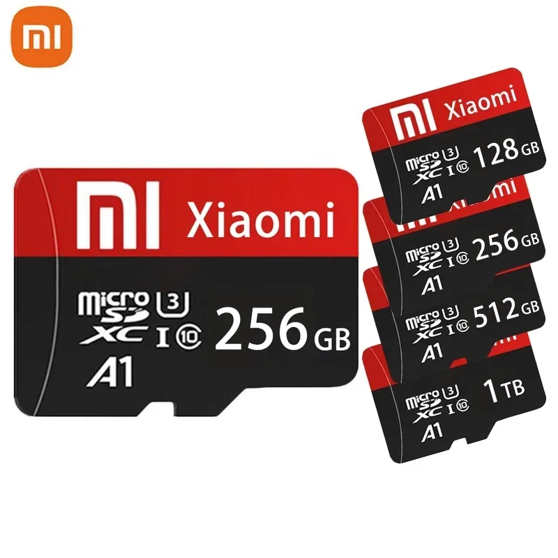 

XIAOMI Micro SD Card A1 Class 10 2TB Smart Flash High Speed SD TF Memory Card 1TB 128GB 256GB Cartao De Memoria For Phone/Camera