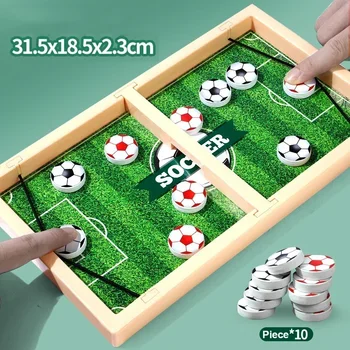 Fast Sling Puck Game Slingshot Chess Parent-child Interactive Table Chess Puzzle Board Game Interactive Play Chess 1