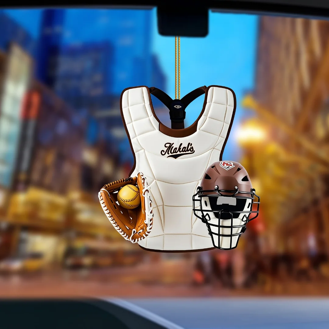 野球キャッチャーギアペンダントキーホルダー、スポーツをテーマ