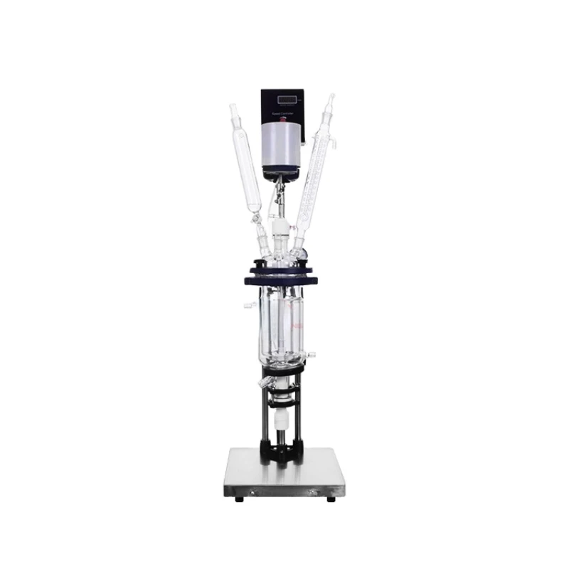 

2L Mini Separation Extractor Filter Crystallization Reactor Glass Reactor