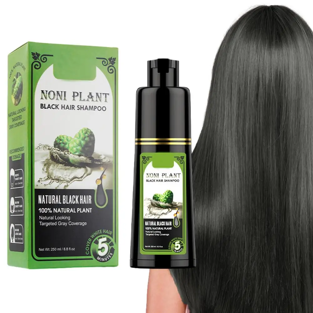 Description Picture 2 of itemHair Dye Shampoo 250ml Natural Dye For Long-Lasting Hair Color Moisturizer And Lock In Color Hair Dye For Travel Dating Home