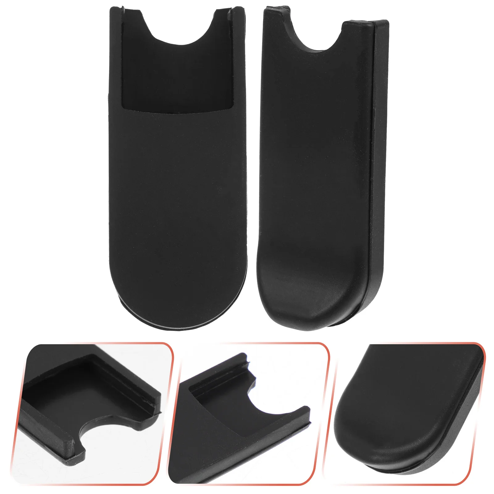 

2 Pcs Saxophone Thumb Rest Instruments Accessory Finger Protector Mat Cushion Hook Pad