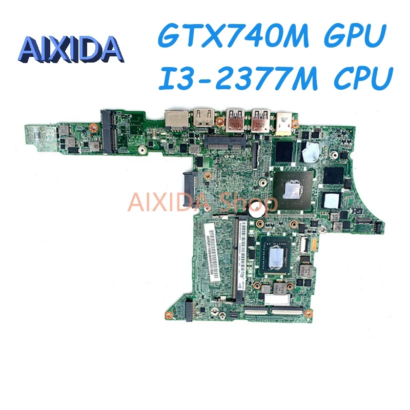

Материнская плата AIXIDA NBM0K1100A DA0Z09MBAH0 для ноутбука Acer Aspire, системная плата I3-2377M CPU GTX740M GPU DDR3, полностью протестирована