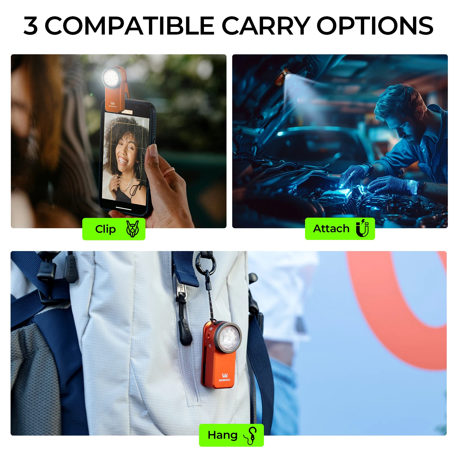 Wurkkos Mini Clip Light 6