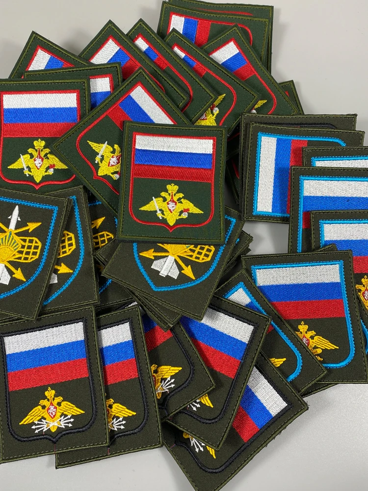 

Russian Army Colored Armband Embroidery Seal Russian Public Army Version Original New Army Fan Tactics