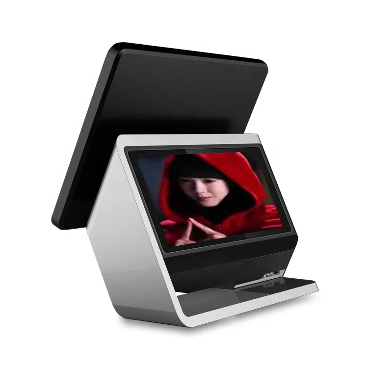Gmaii 15.6 Inch Dual Screen Electronic Cash Register System Pos Machine