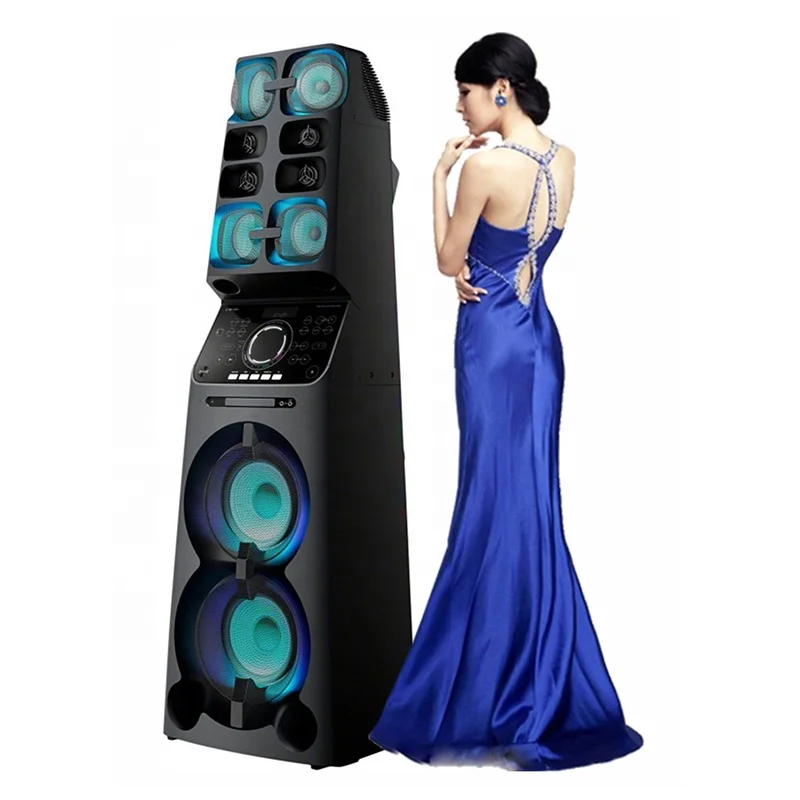 

Manufacturer subwoofer big powered 8 inch HIFI Portable Wireless Blue tooth BT pa outdoor DJ bass party karaoke trolley Speaker