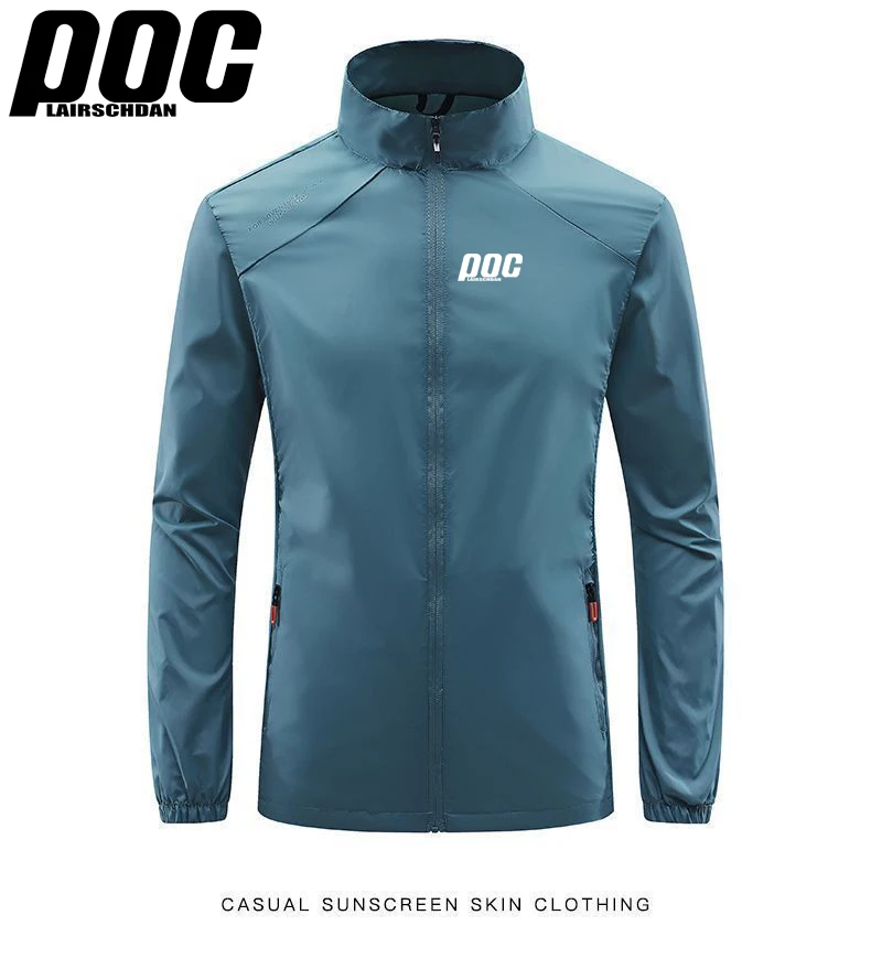 LairschDan Poc Waterproof Windproof Mountain Bike Jacket Casual Off-Road Motorcycle MTB Jacket Outdoor Sports Gear Cycling Coat
