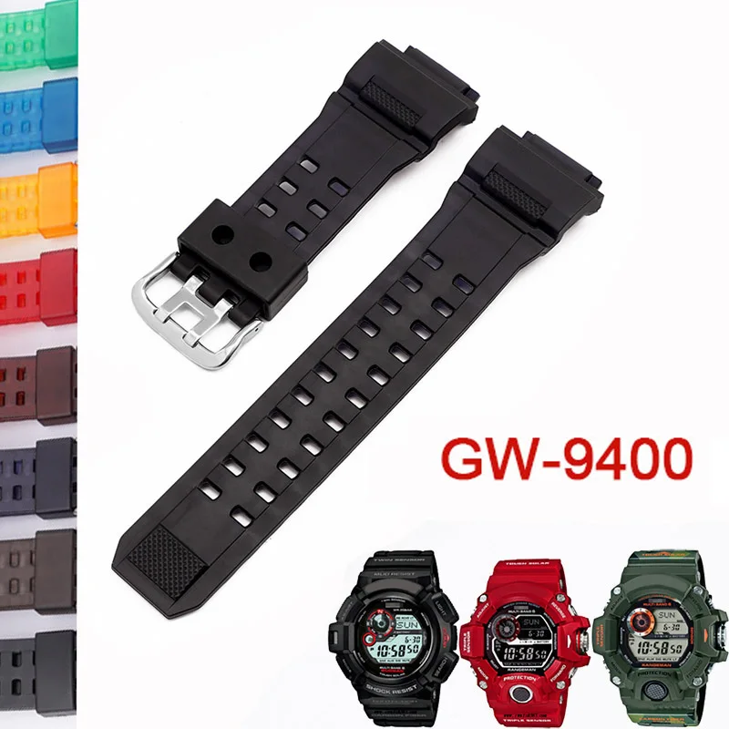 Cinturino In Silicone Morbido Per Cinturino In Gomma Gw9400 Per Accessori Per Orologi Sportivi Maschili In Resina Serie Cat Man Gw-9400