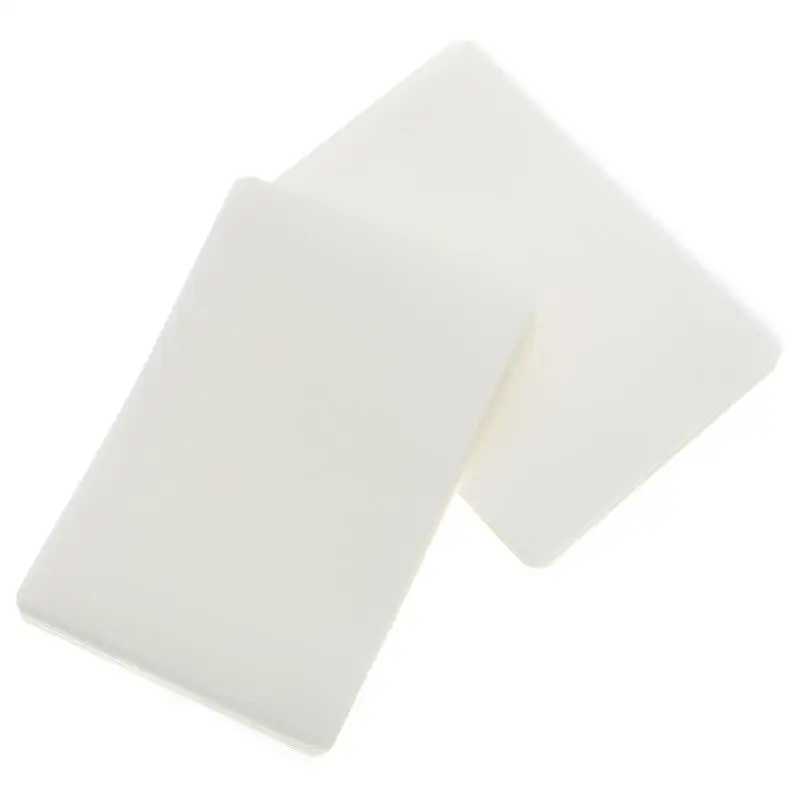 200pcs Transparent Laminator Sheets Thermal Laminating Pouches Photo Storage Plastic Sheets Laminating Paper For Photo Document