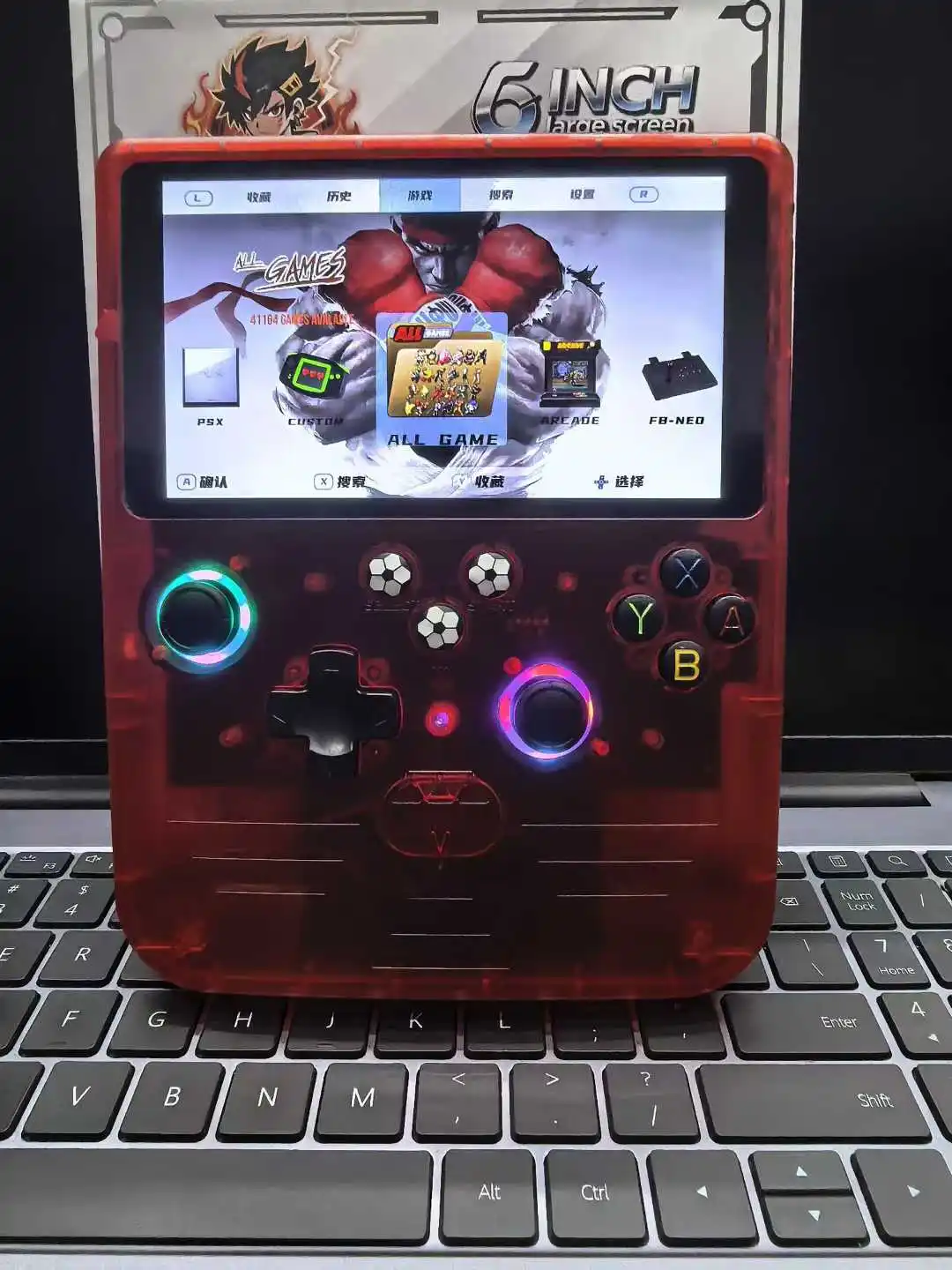 Retro Game Console Handheld With Linux System And Ips Screen_voghion.com