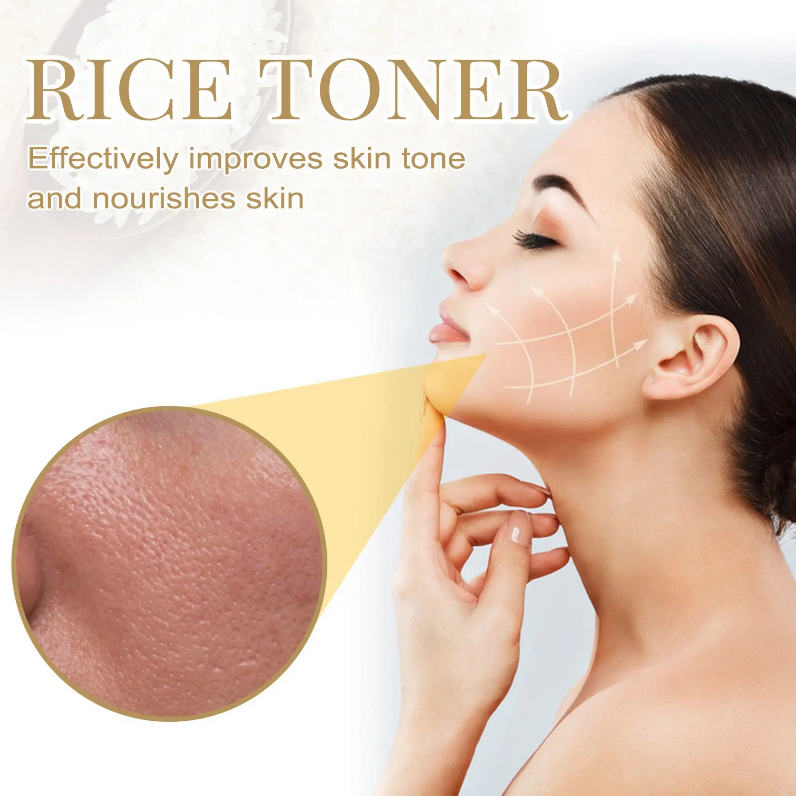 Rice Face Toner Anti Acne Dark Spot Remover Smooth Pore Oil Control Repair Rough Glow Rejuvenating Nourish Pore Shrinking Serum_voghion.com