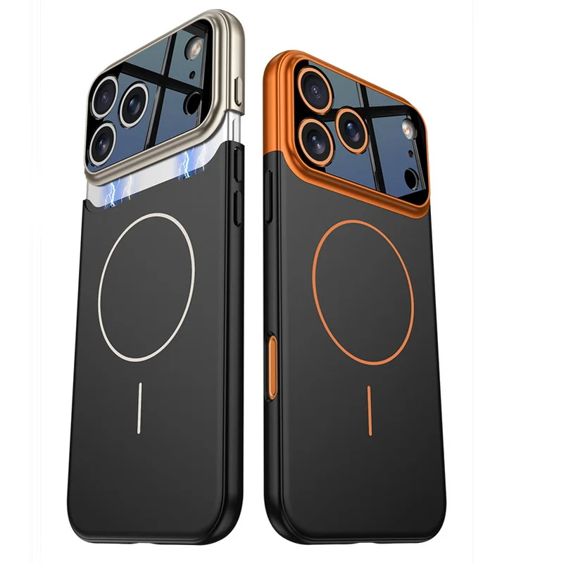 Dual-Tone Magnetic Circle Case with Enhanced Camera Protection