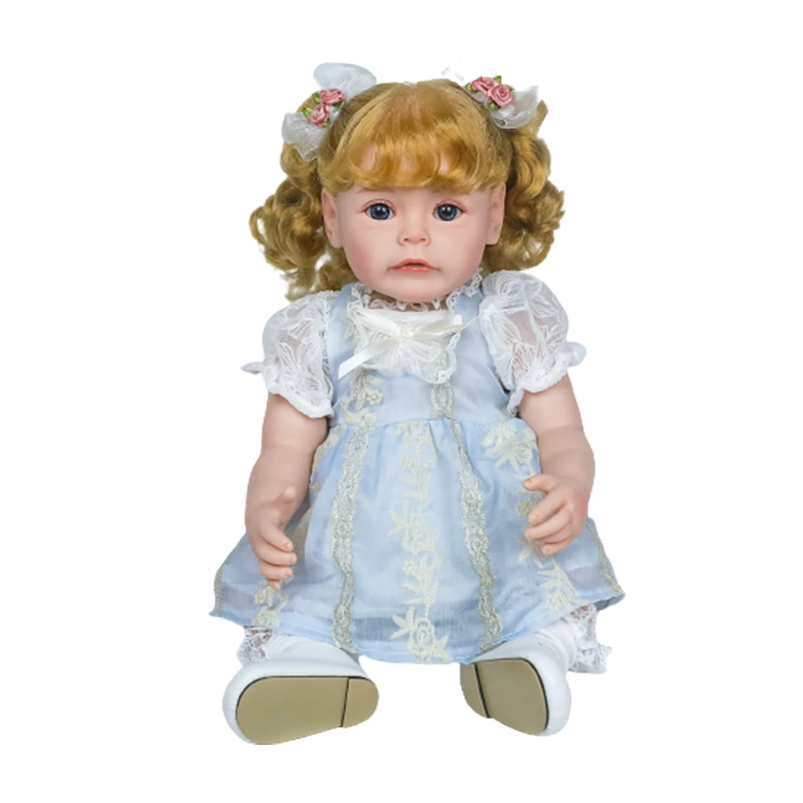 CUAIBB 50CM Reborn Baby Doll Newborn Lifelike Doll Full Body Silicone