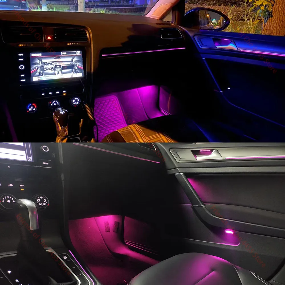 10/30 Colors Ambient Light Set For Golf 7 GOLF 7.5 MK7 20152022