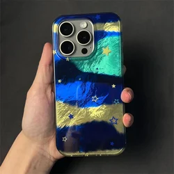 Vortex Pattern Blue Milky Way Star Phone Case for iPhone 7 p or 8 p (SMT1376 Color)