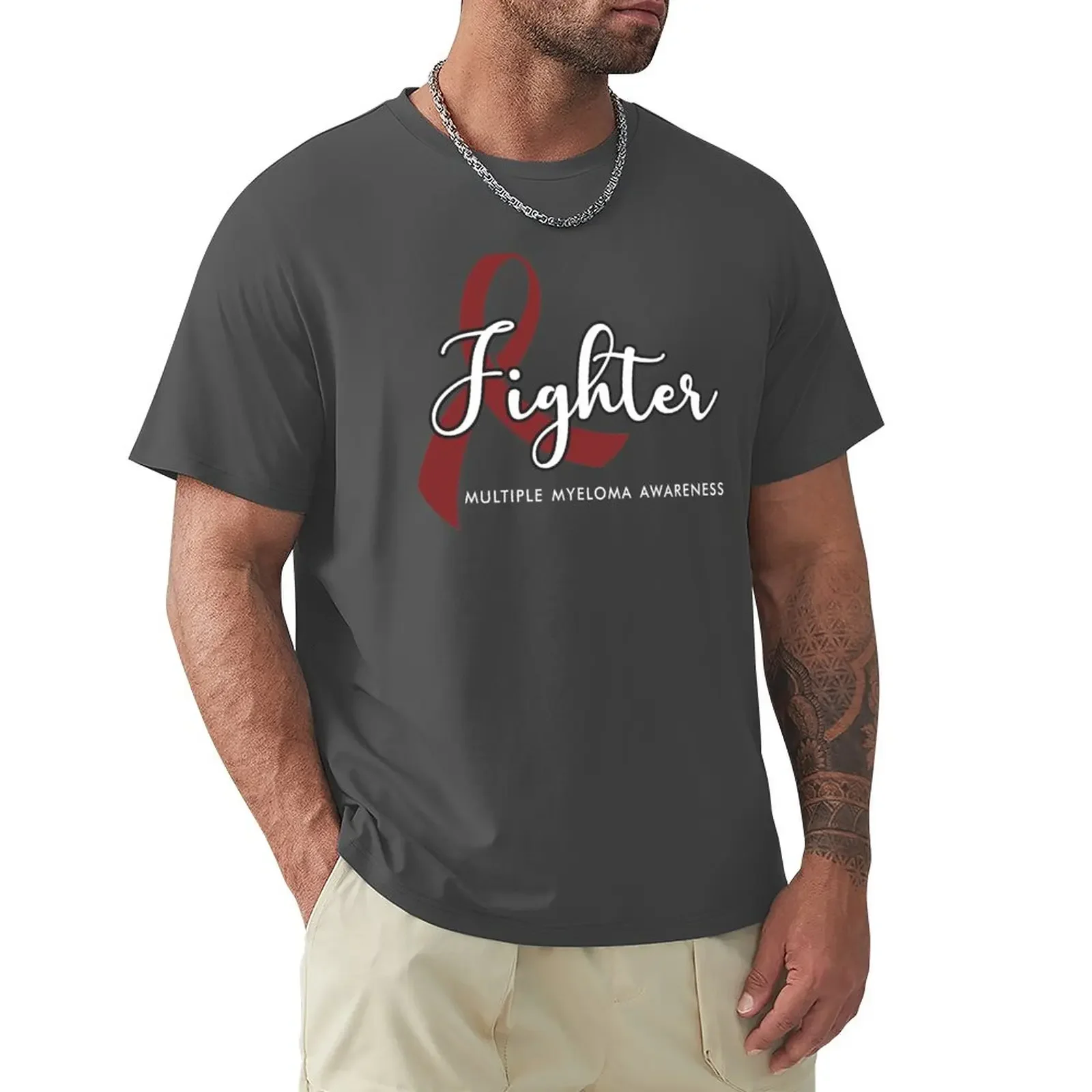 

Multiple Myeloma Fighter T-Shirt new edition tees customs design your own mens big and tall t shirts