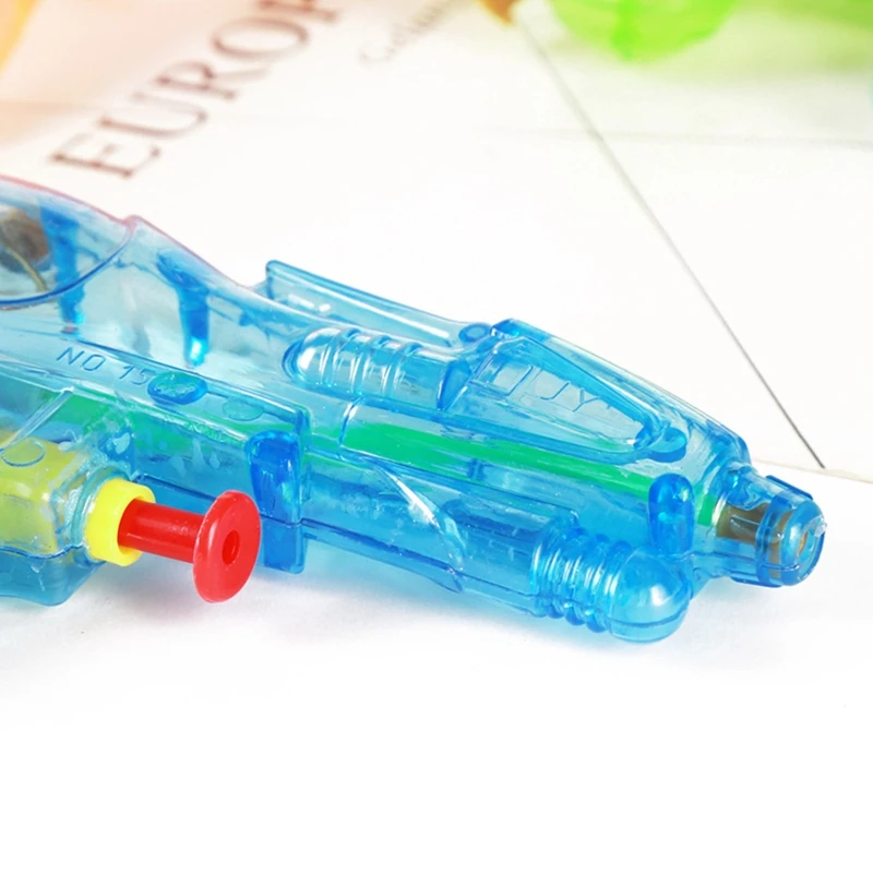 5 Pcs Children's Toy Water Guns Mini Transparent Squirt Water Guns Kids Summer Outdoor Fight Beach Blaster Toy Fight Toy 4