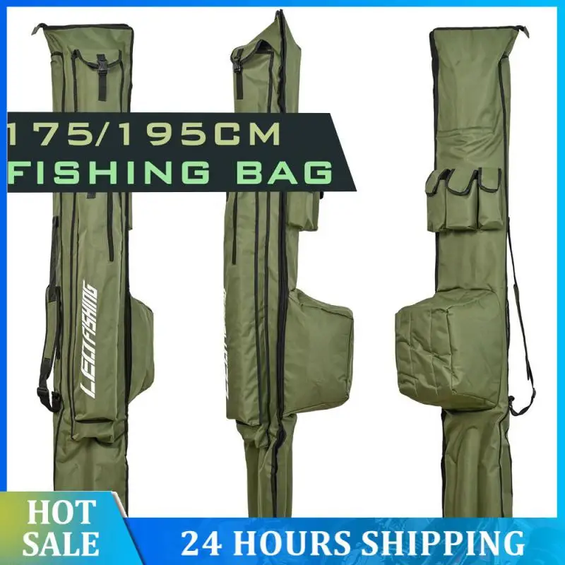 Fishing Bag 175/195cm Oxford Cloth Fishing Fishing Rod Carrier Tools  Storage Bag Large Capacity Fishing Lure Fishing Tackles - AliExpress