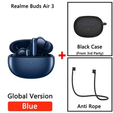  Global Version realme buds air 3 Bluetooth 5.2 long battery life Earphone 42dB Active Noice Cancelling Headphone IPX5 Waterproof 