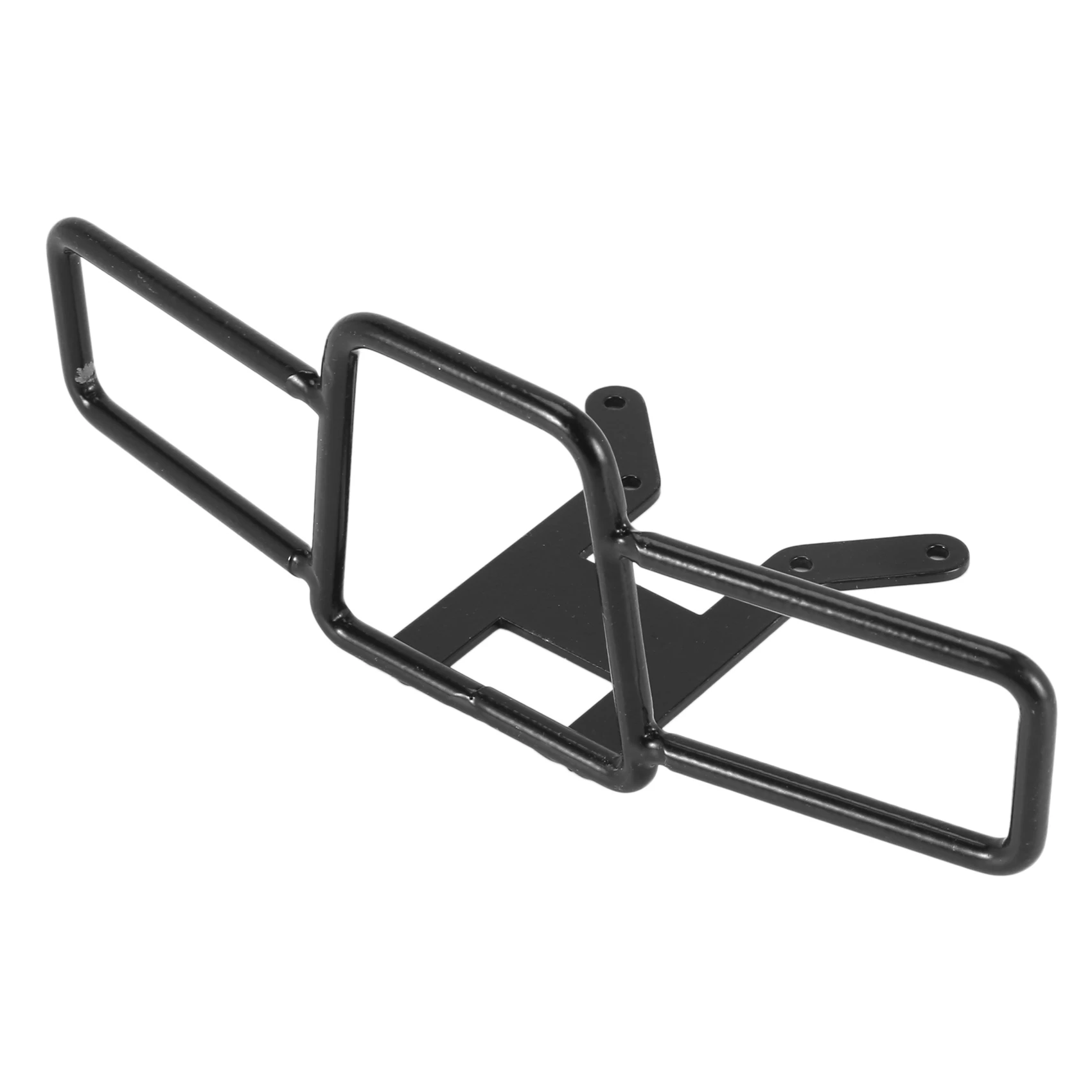 for WPL D12 1/10 RC Car Drift Truck Upgrade Parts Metal Front & Rear Bumper Decoration 5