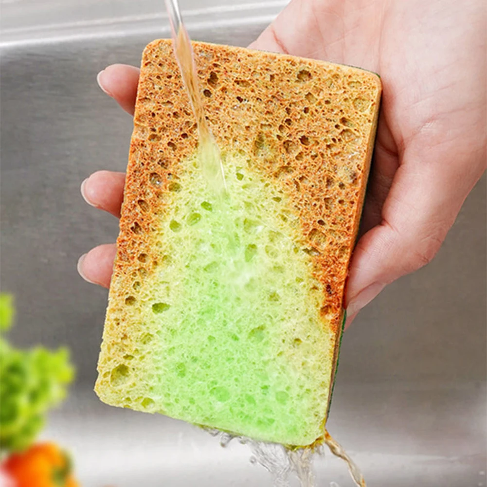 

Kitchen Cleaning Sponge Soft Non-damaging Pans Cleaning Fiber For Pots Cleaning